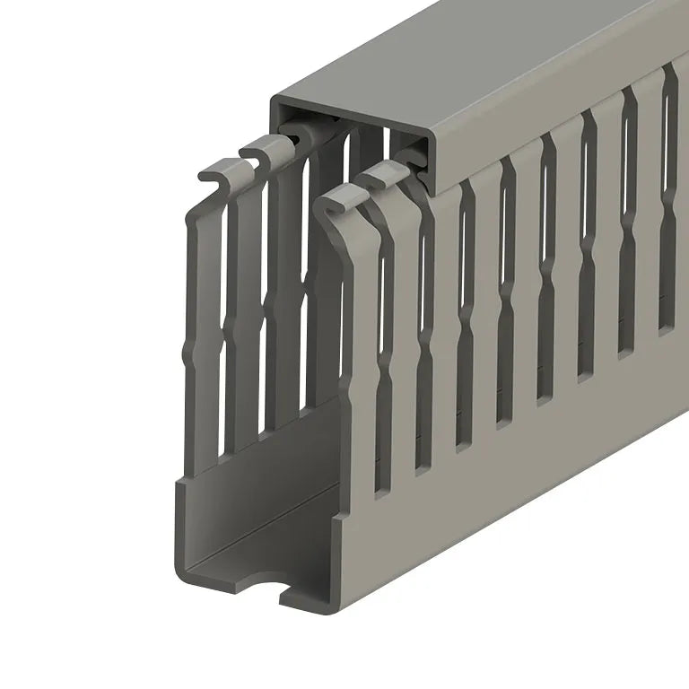 Kabelkanal PVC slitsad 25 x 60 mm