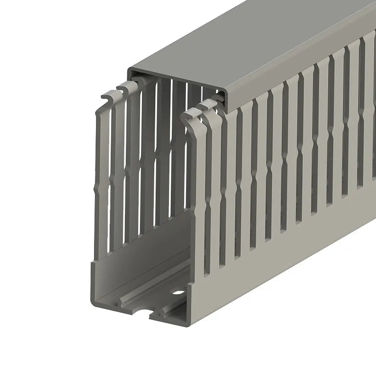 Kabelkanal PVC slitsad 40 x 80 mm