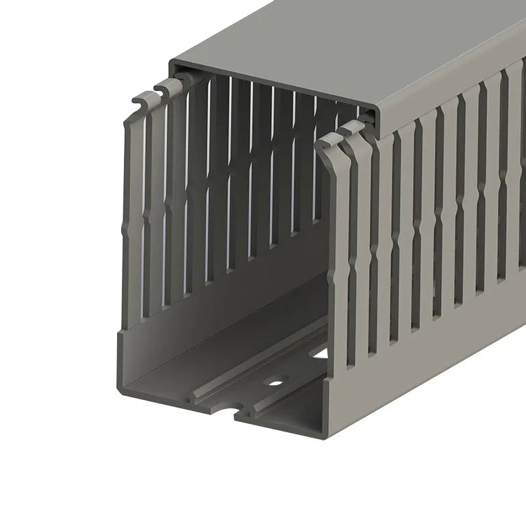 Kabelkanal PVC slitsad 60 x 80 mm