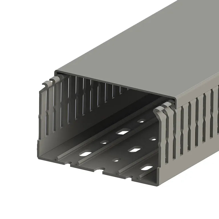 Kabelkanal PVC slitsad 100 x 60 mm