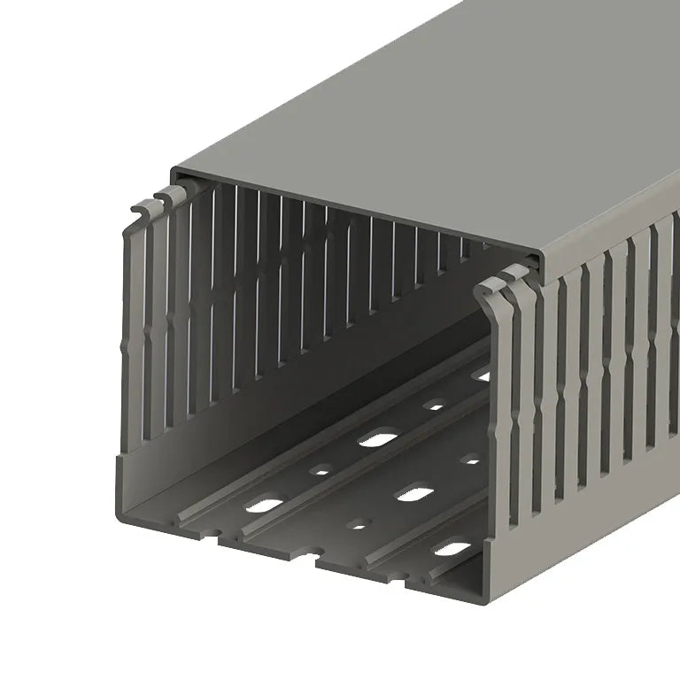 Kabelkanal PVC slitsad 100 x 80 mm