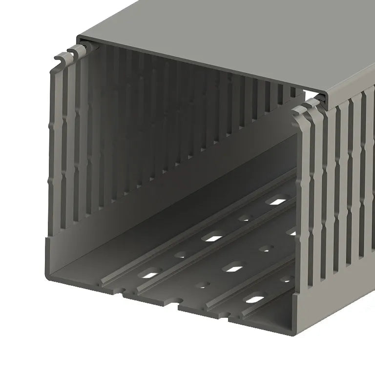 Kabelkanal PVC slitsad 120 x 100 mm