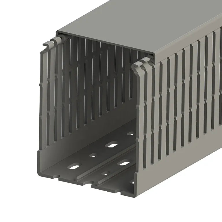 Kabelkanal PVC slitsad 80 x 100 mm